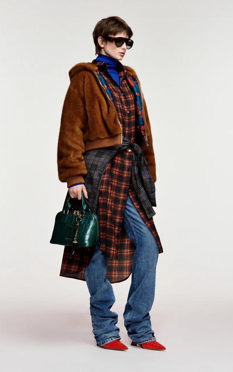 Bruin Jurk image