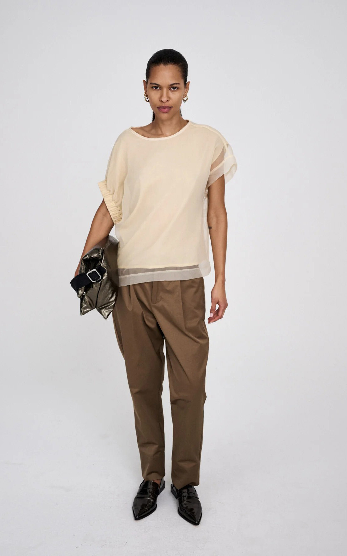 Beige Blouse