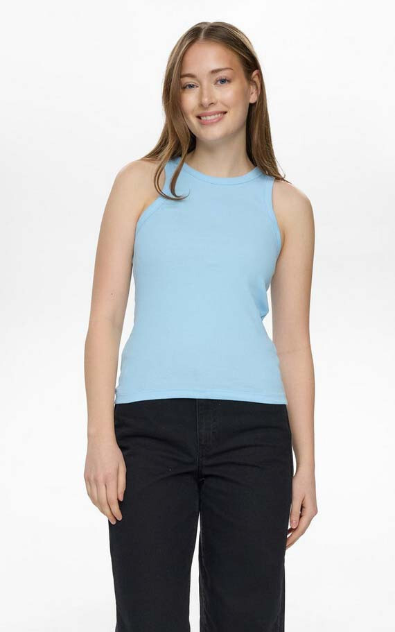 Lichtblauw T-shirt/top