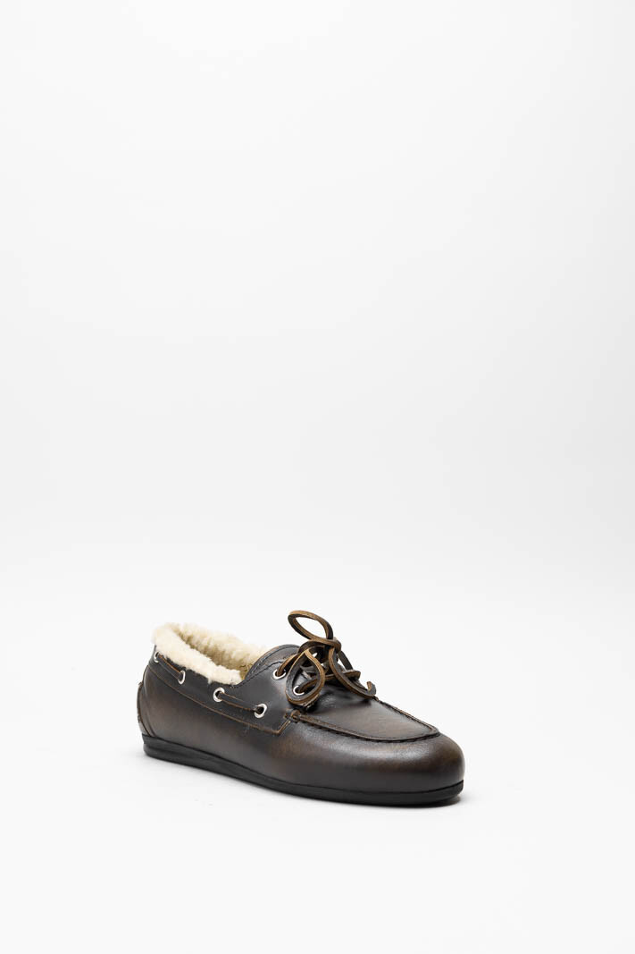 Donkerbruin Bootschoen