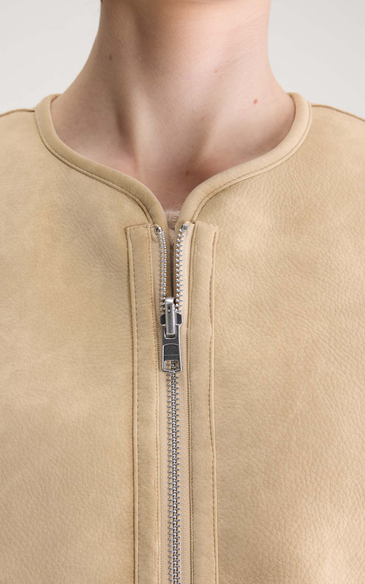 Ecru Vest mouwloos image