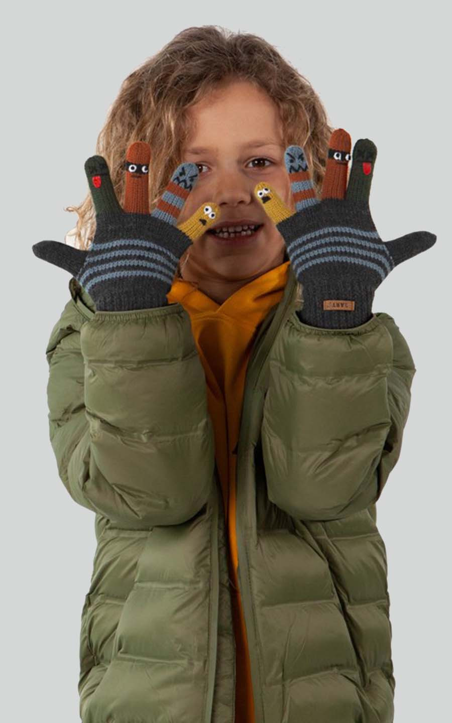 zoom in on Donkergrijs Handschoenen image Donkergrijs Handschoenen image