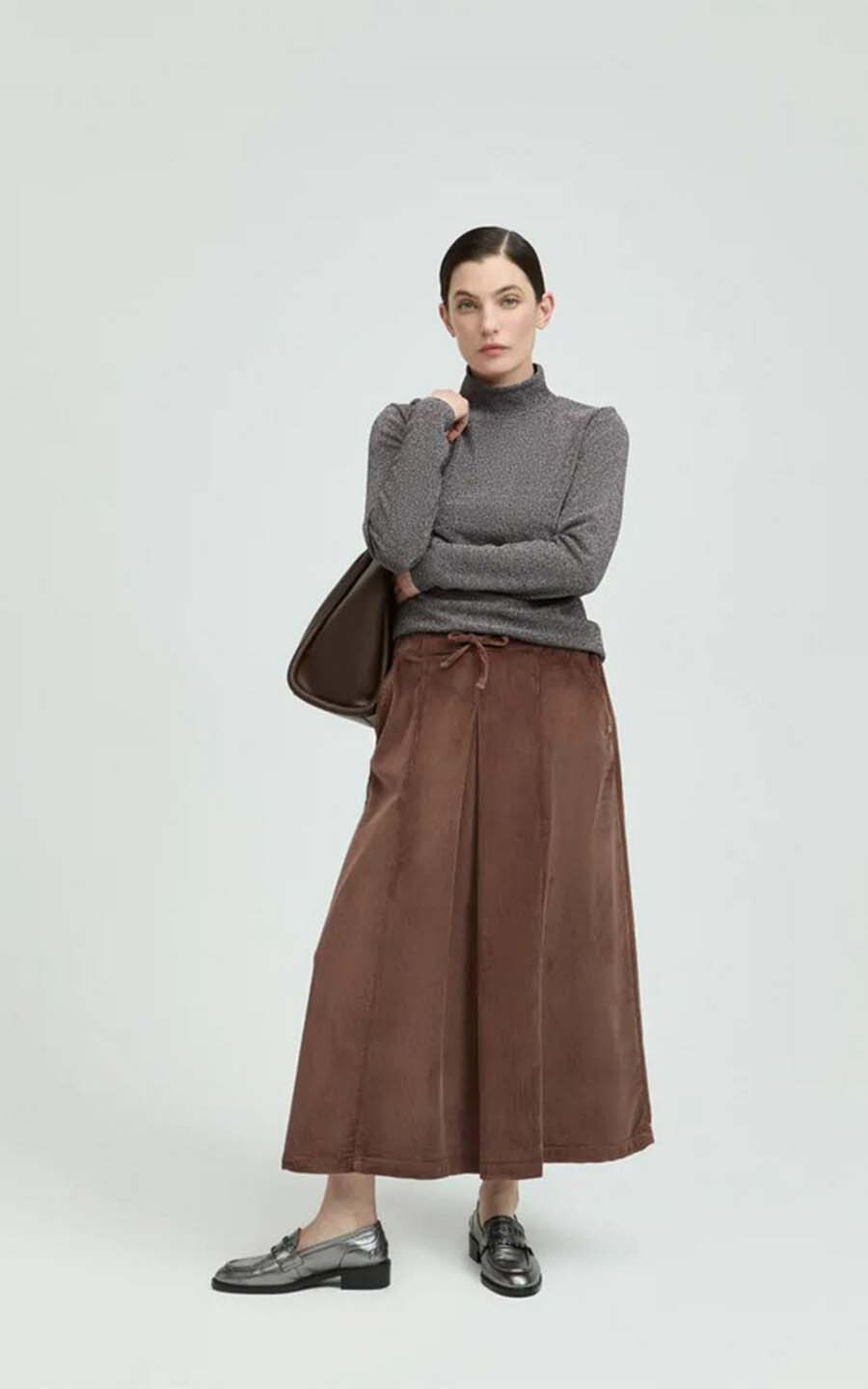 Taupe T-shirt/top