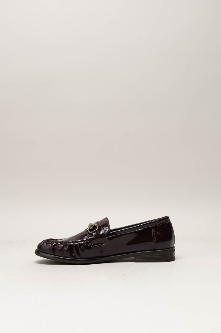 Donkerbruin Mocassin image