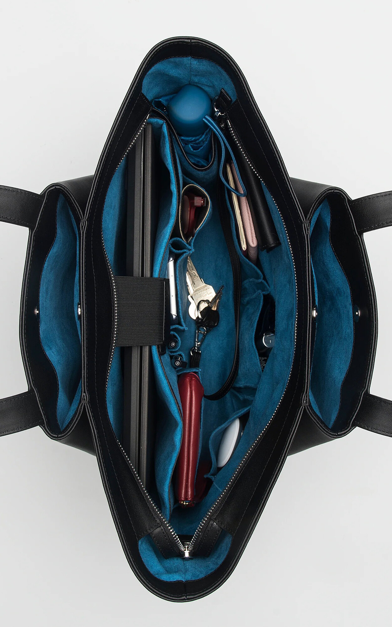 Zwart Schoudertas image