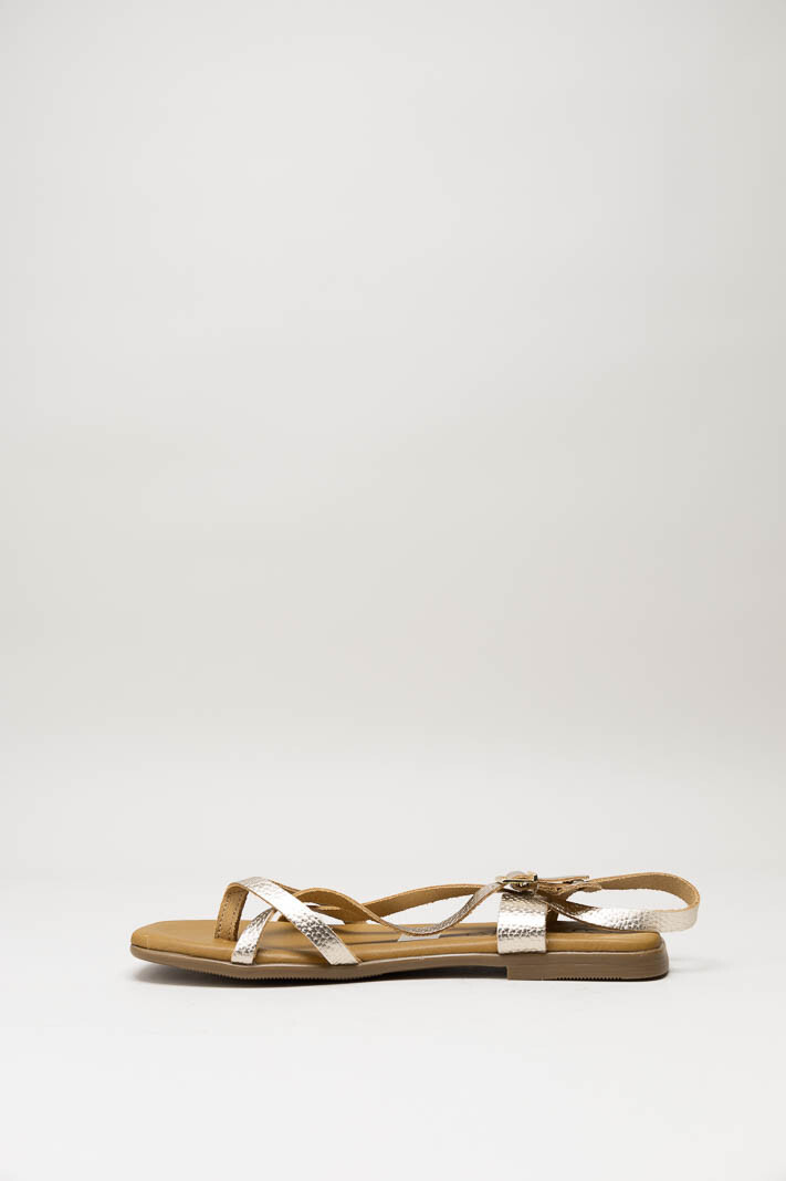 Goud Sandaal plat image