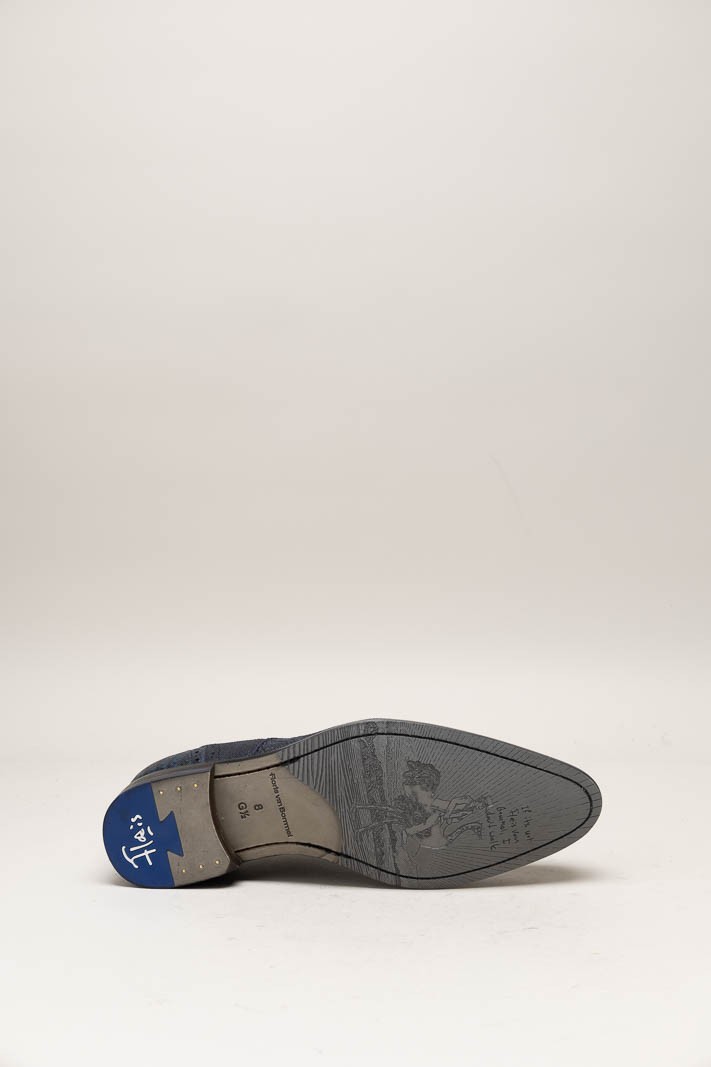 Donkerblauw Veterschoen image