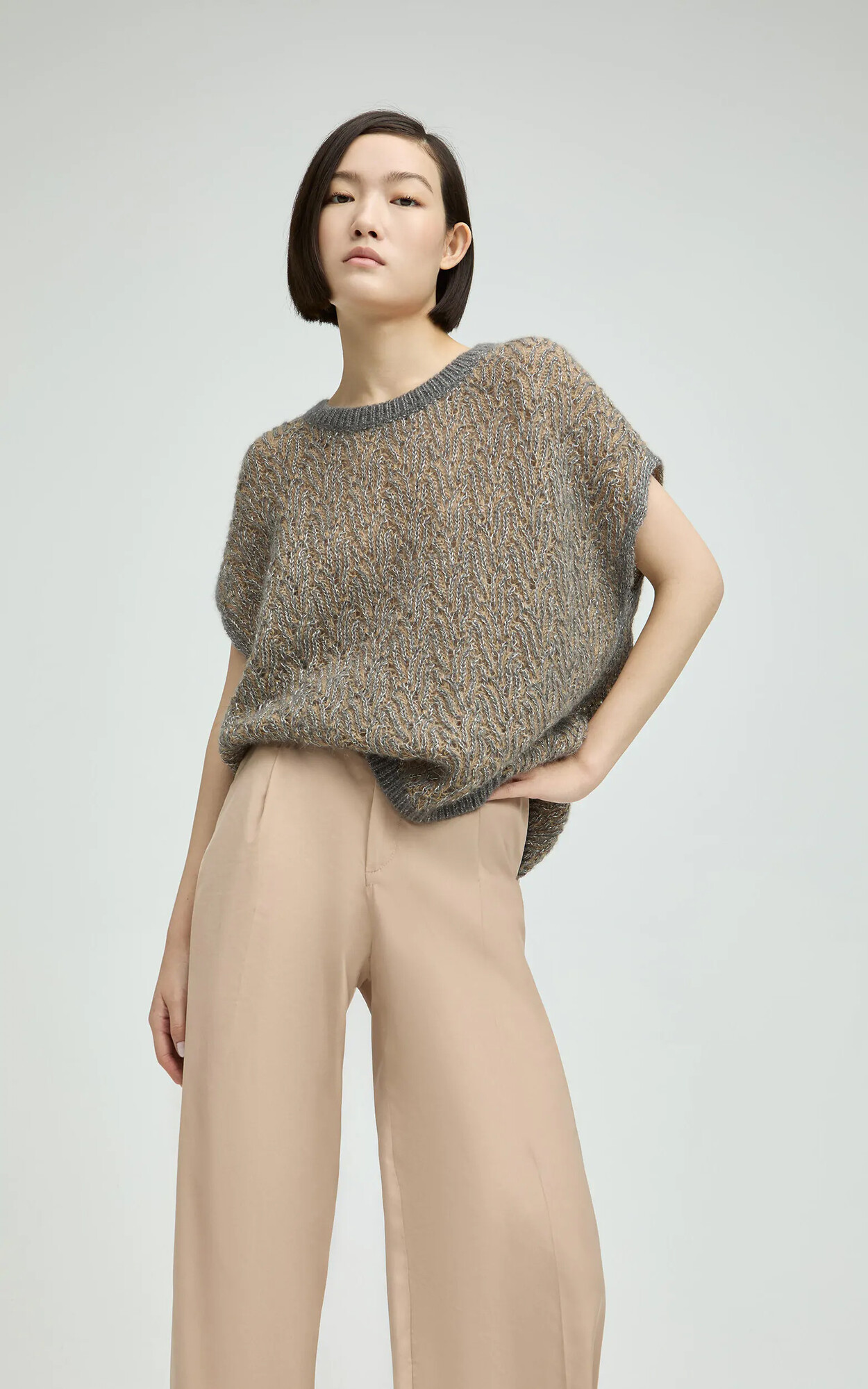 Grijs Sweater/trui