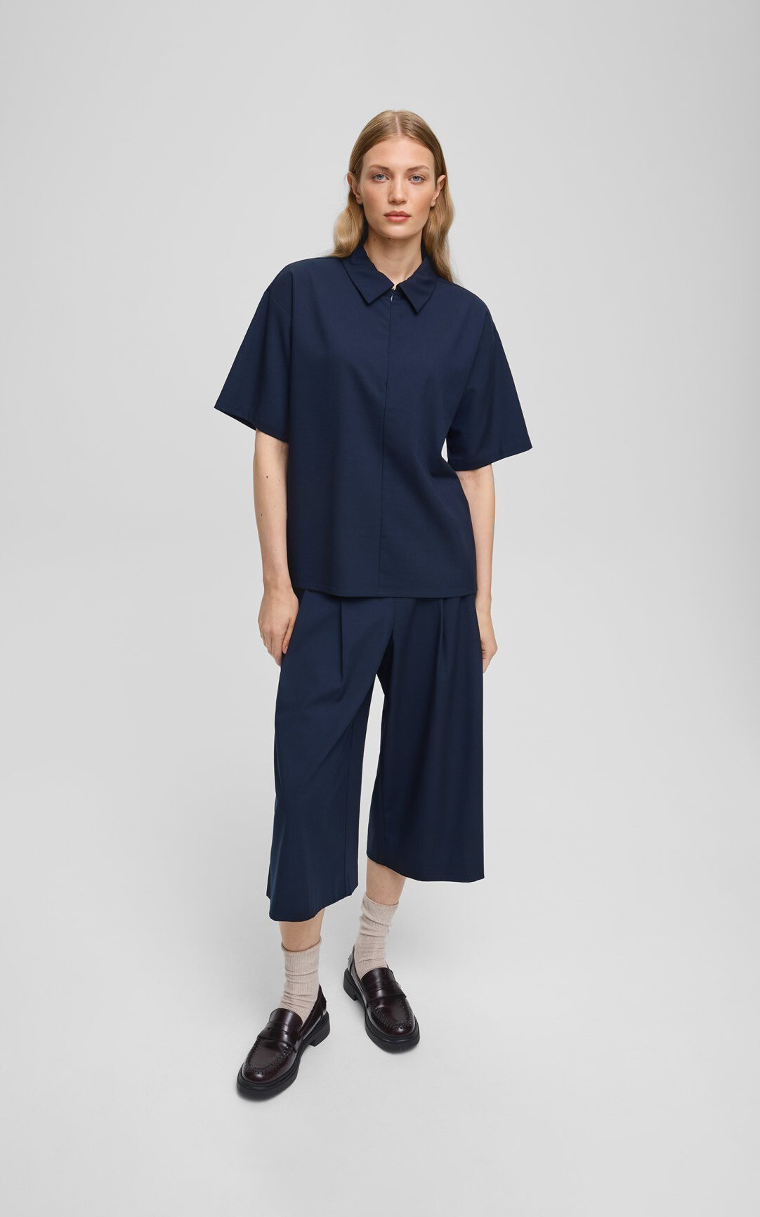 Blauw Blouse