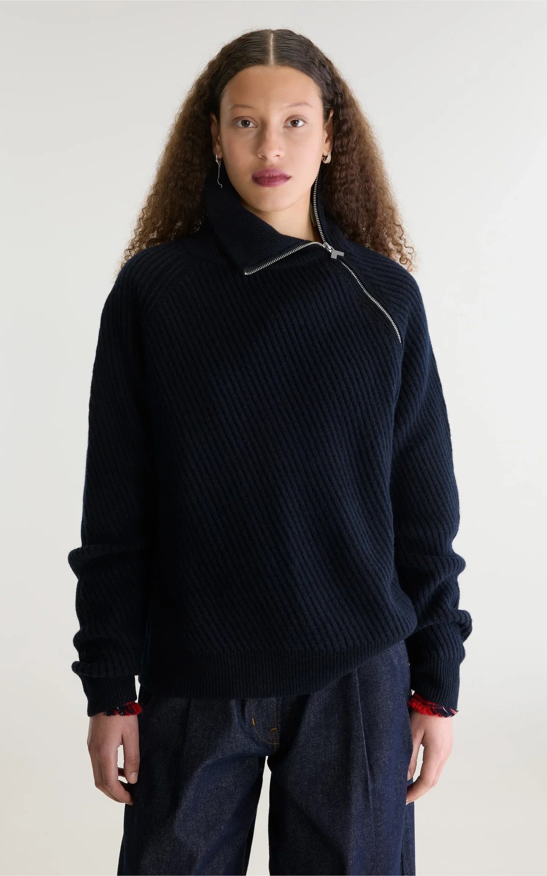 Donkerblauw Trui