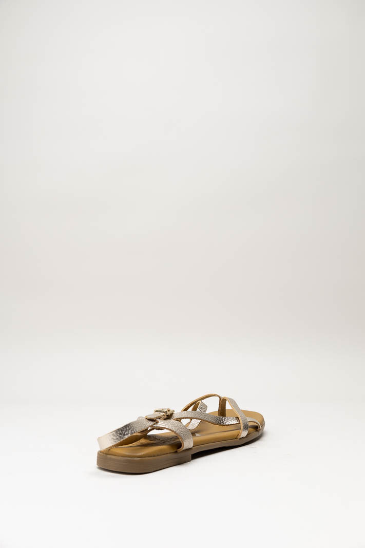 Goud Sandaal plat image