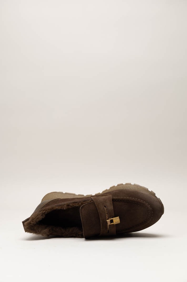 Donkerbruin Mocassin image