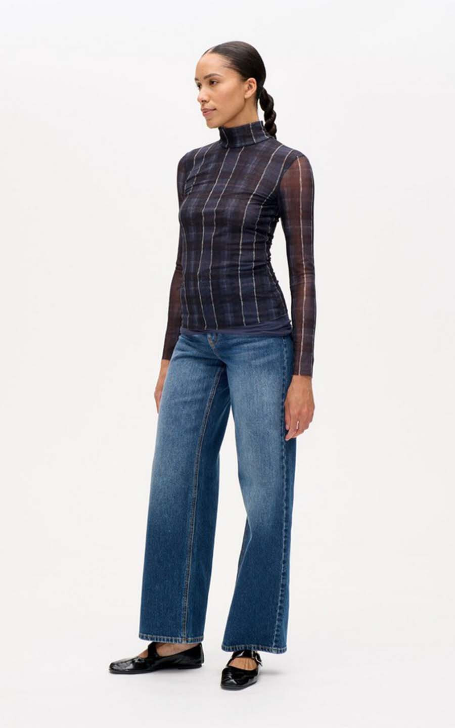 Blauw T-shirt/top