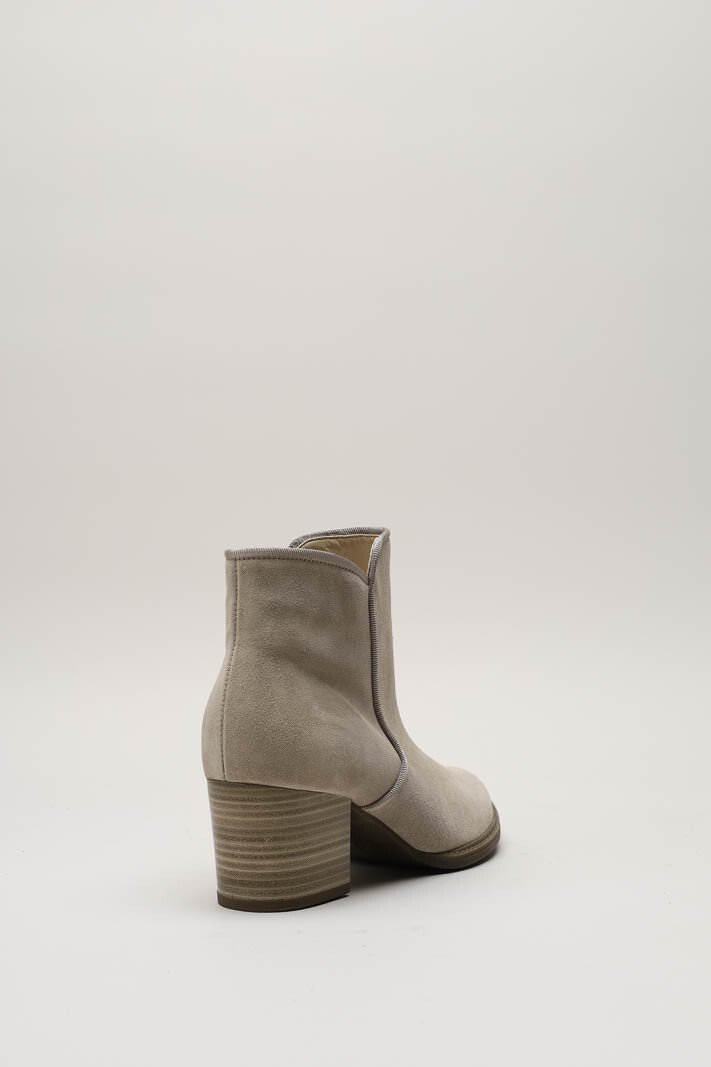 Taupe Enkellaars hak image