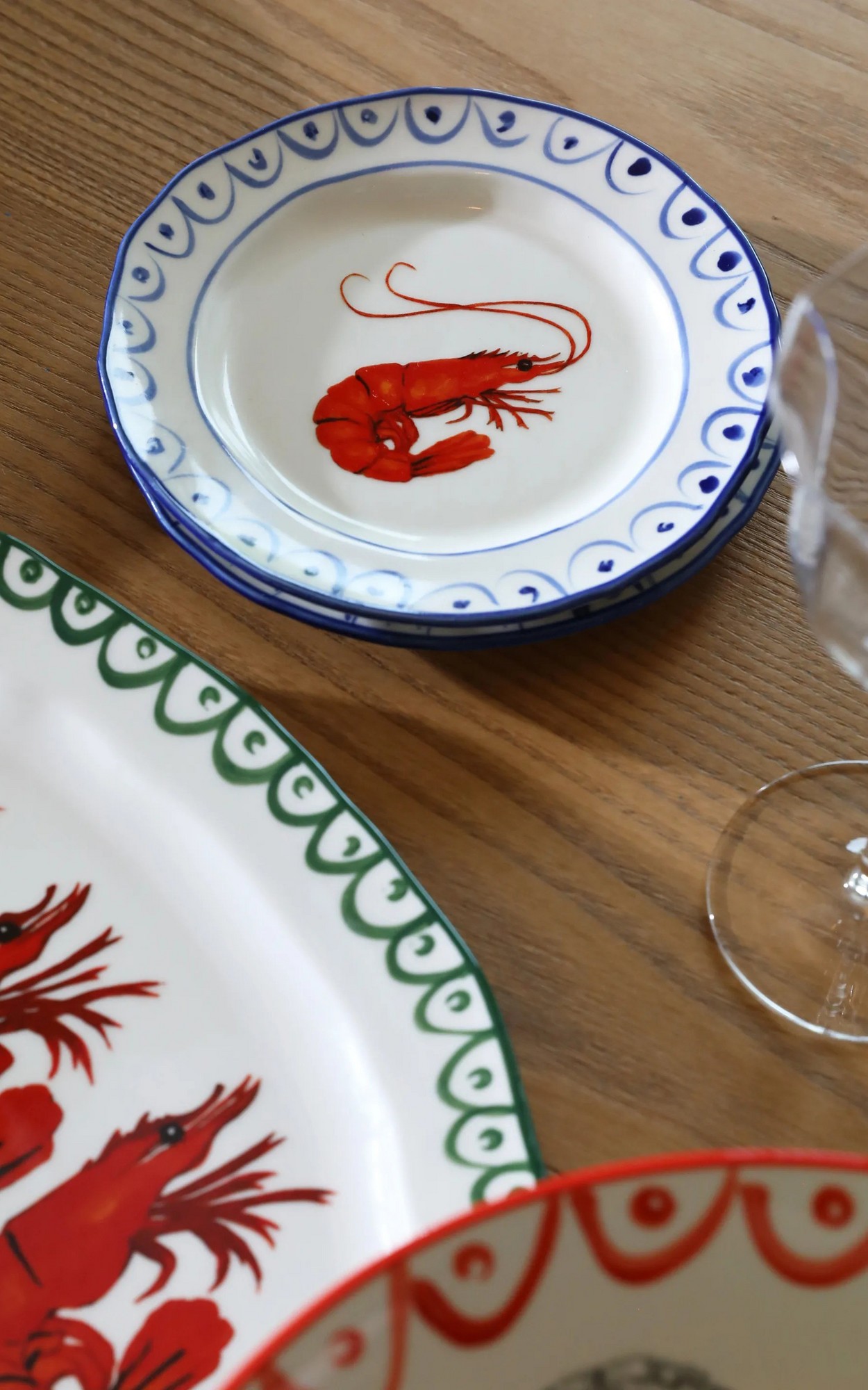 Off white Servies en glazen