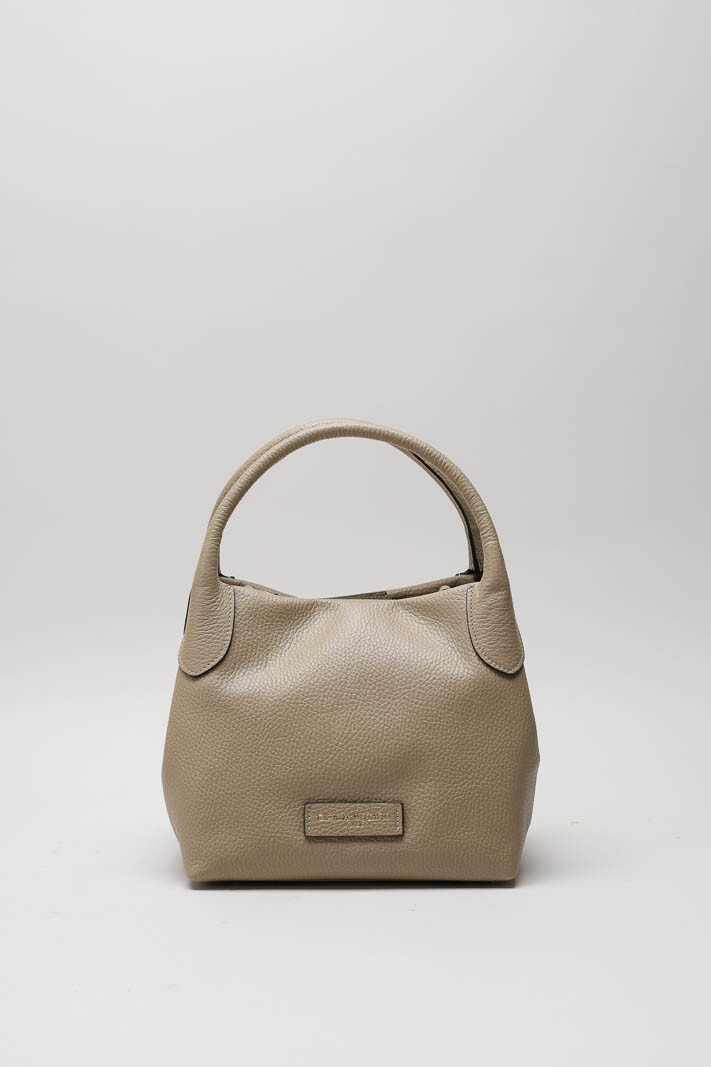 Beige Handtas