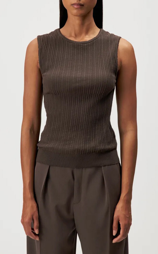 Donkerbruin T-shirt/top