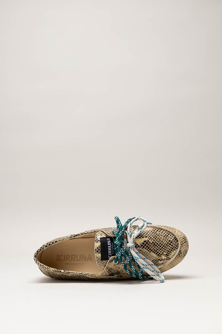 Lichtbruin Bootschoen image