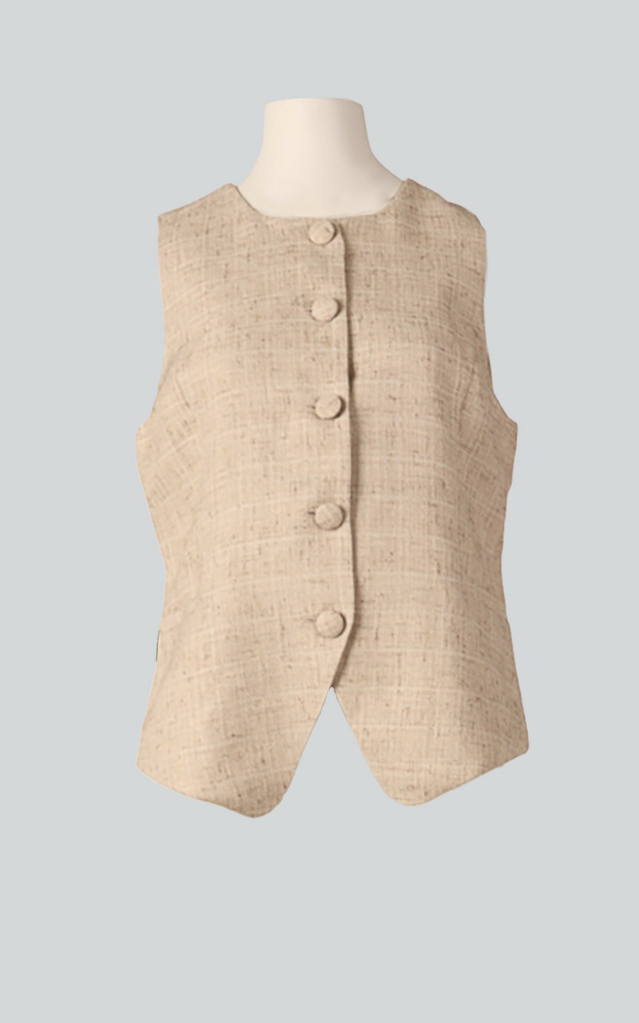 Beige Debardeur