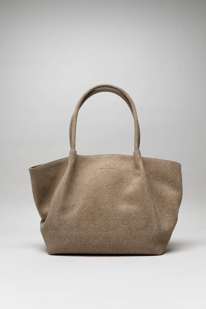 Lichtbruin Schoudertas image