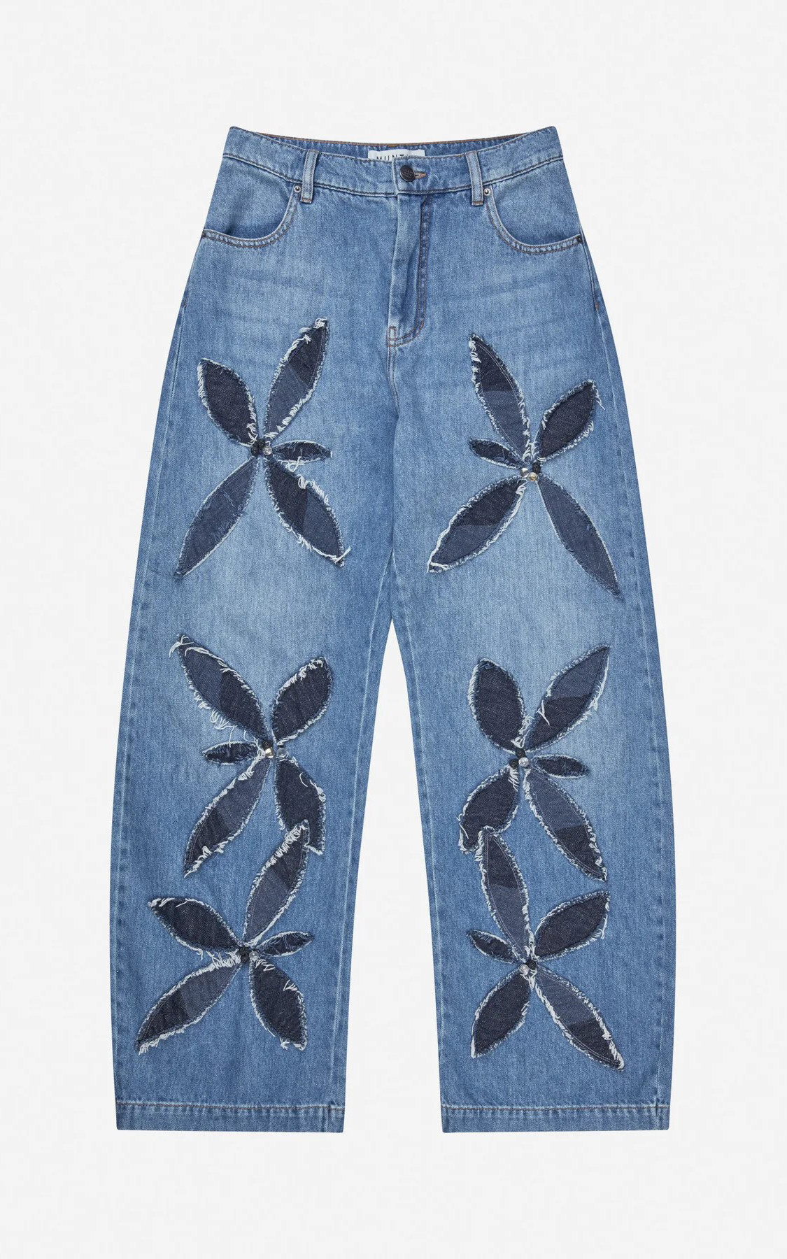 Blauw Jeansbroek image