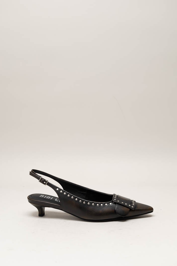 Donkerbruin Pump
