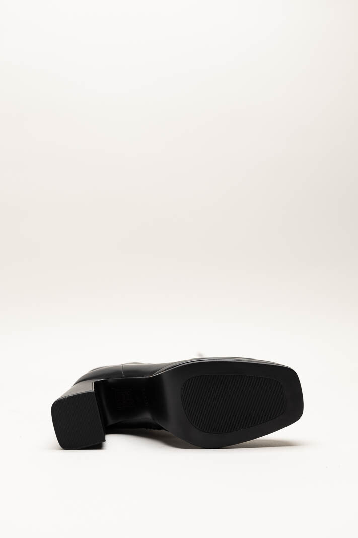 Zwart Enkellaars hak image