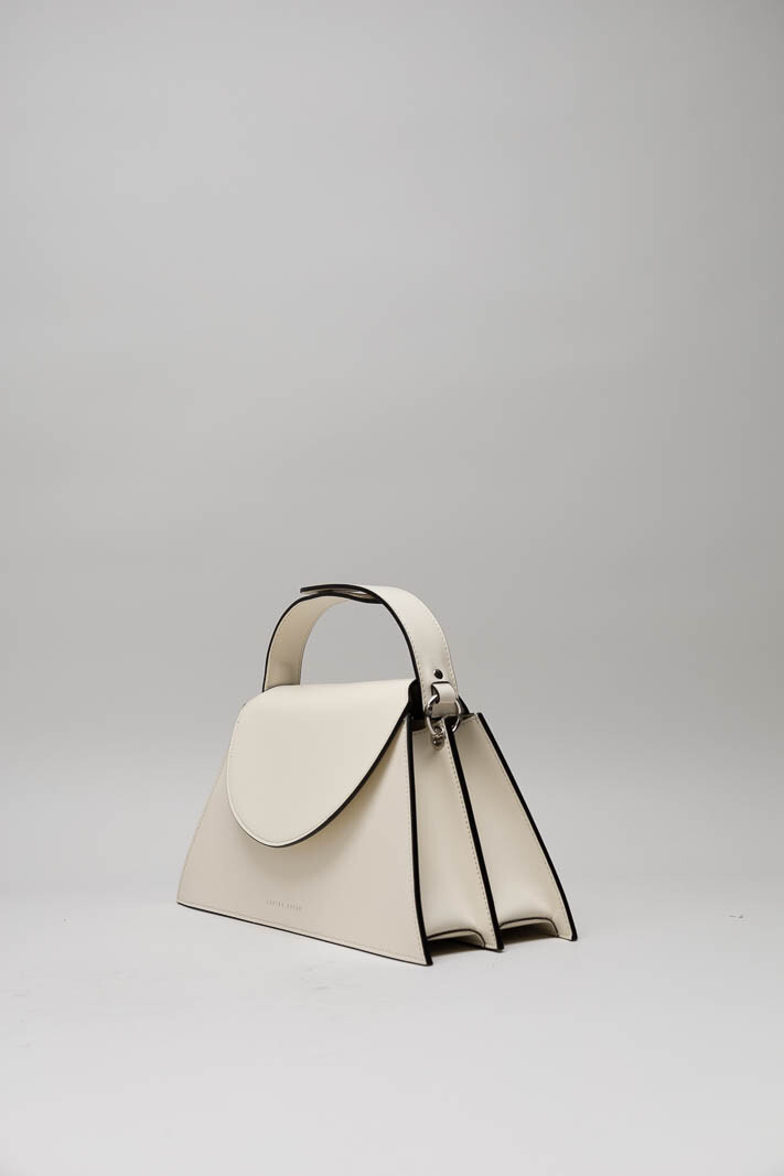 Lichtbeige Handtas