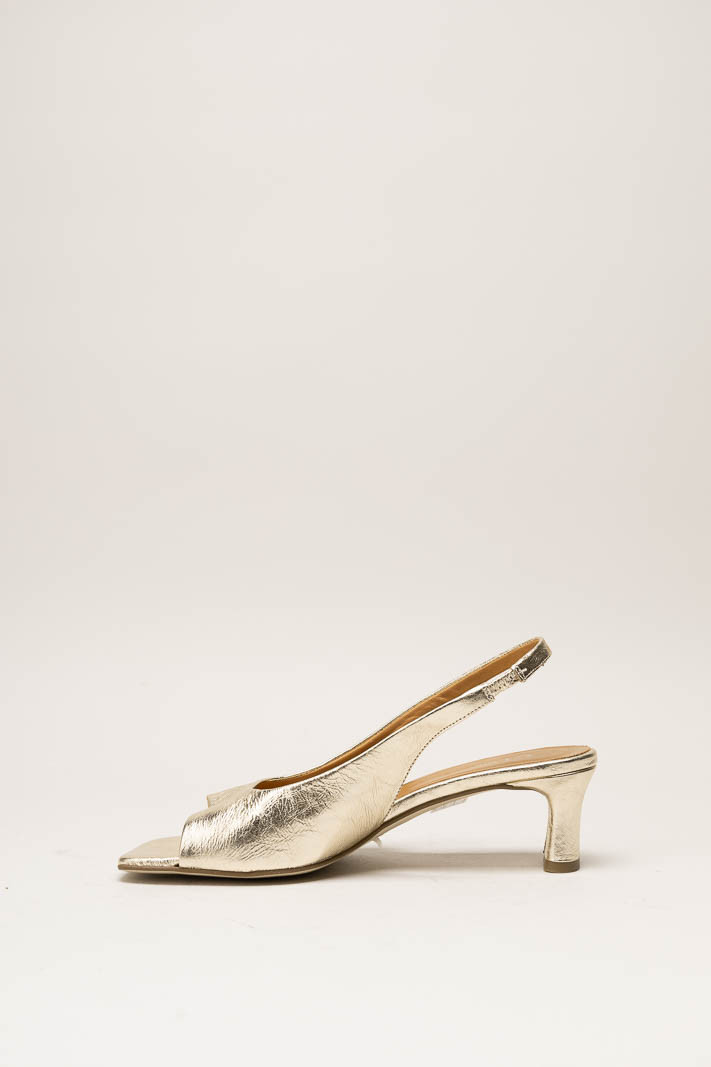 Goud Sandaal hak image