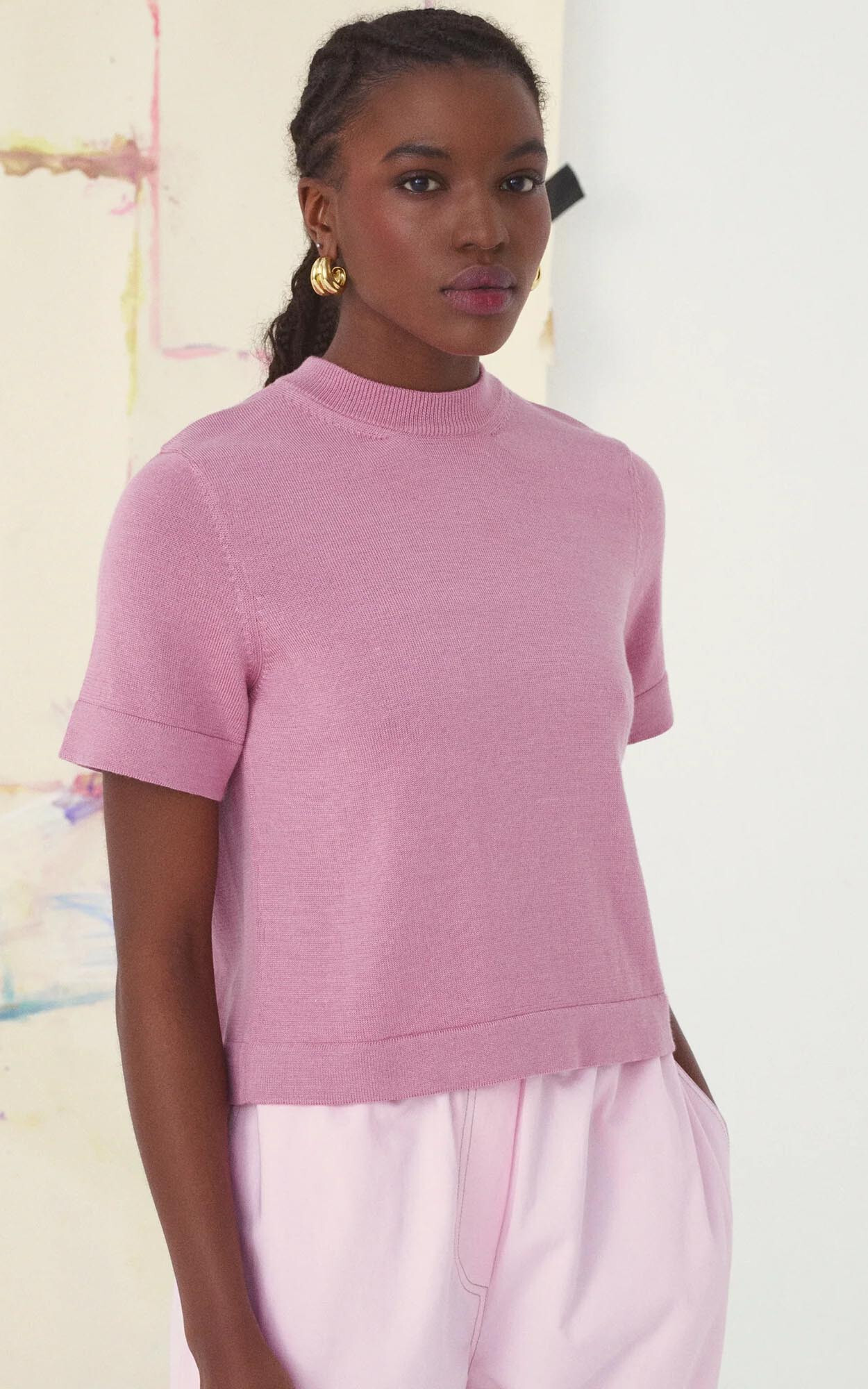 Roze Sweater/trui