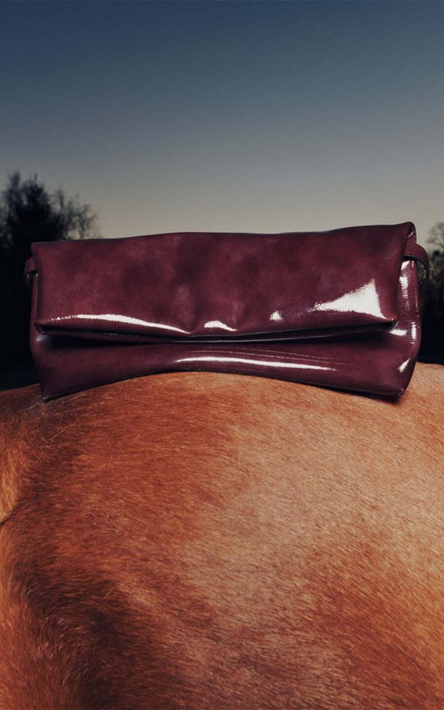 Donkerbruin Handtas