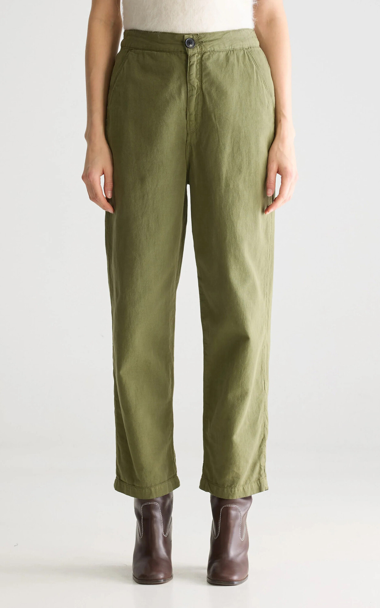 zoom in on Kaki Broek image Kaki Broek image