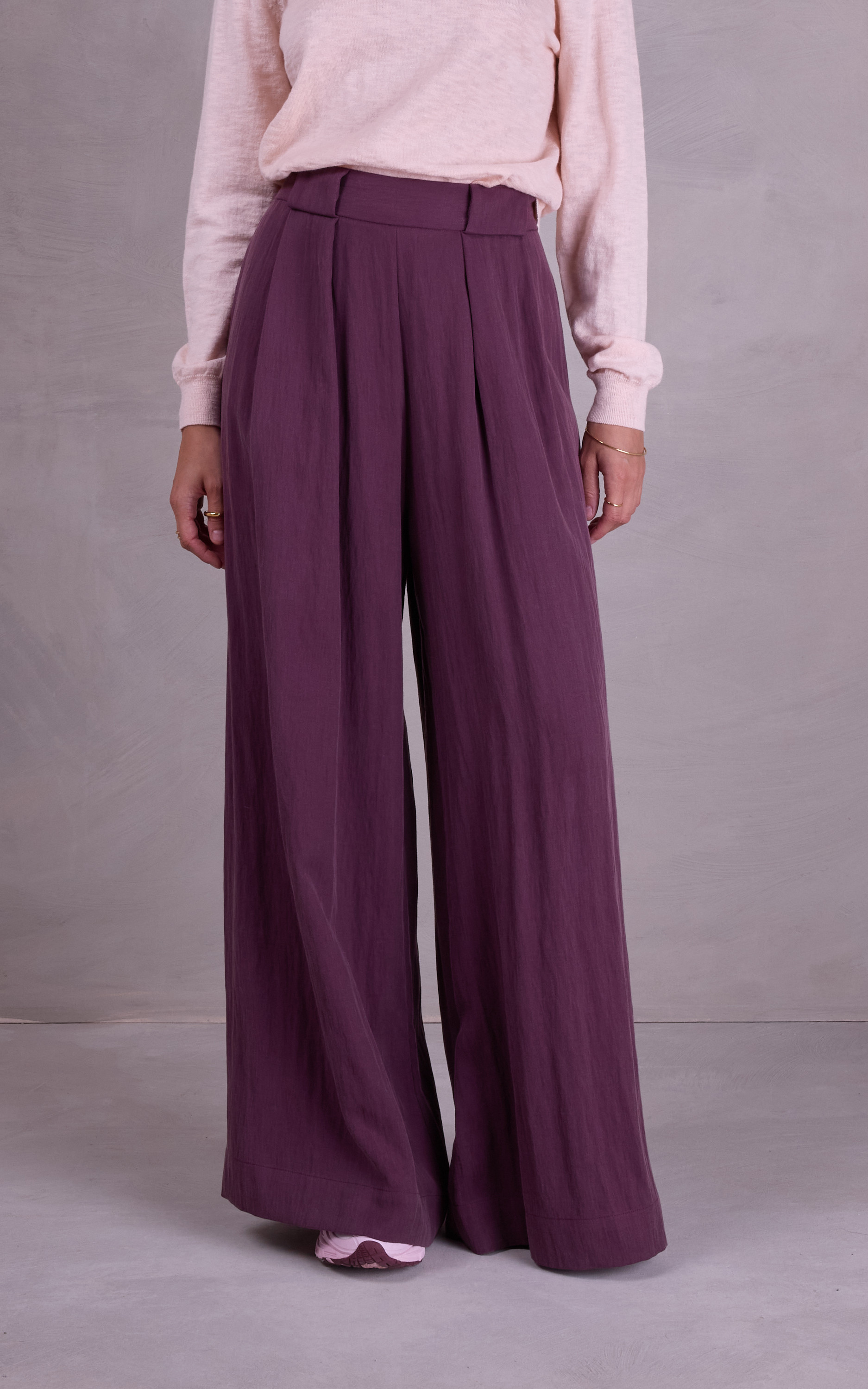 Aubergine Broek