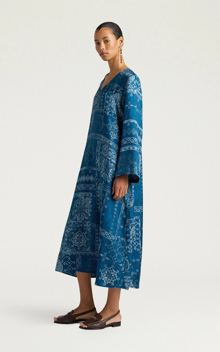 Blauw Jurk image