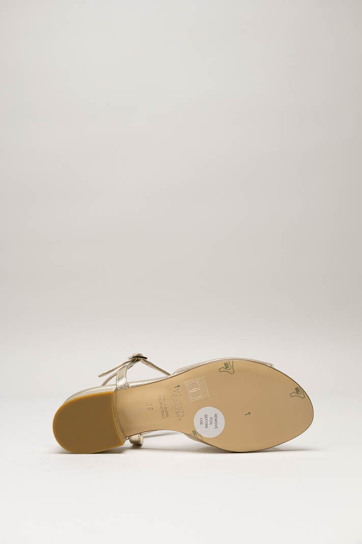 Goud Sandaal plat image