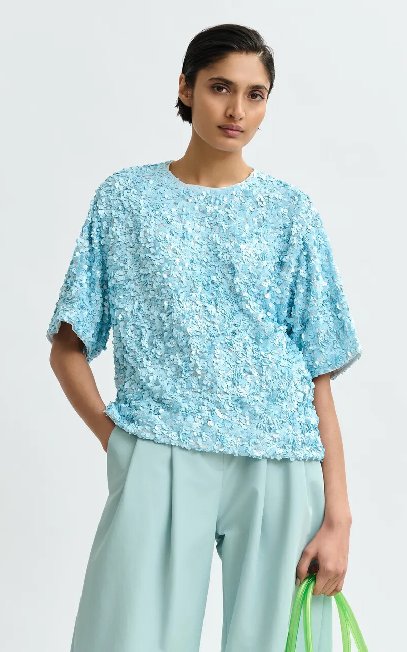 Blauw Blouse