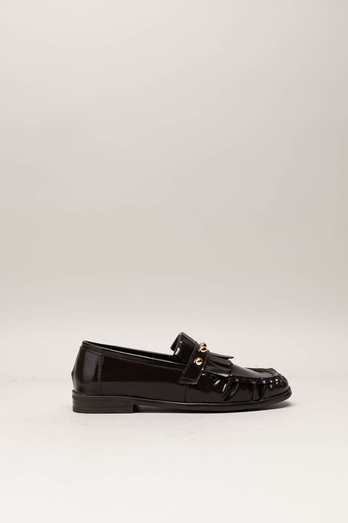 Donkerbruin Mocassin