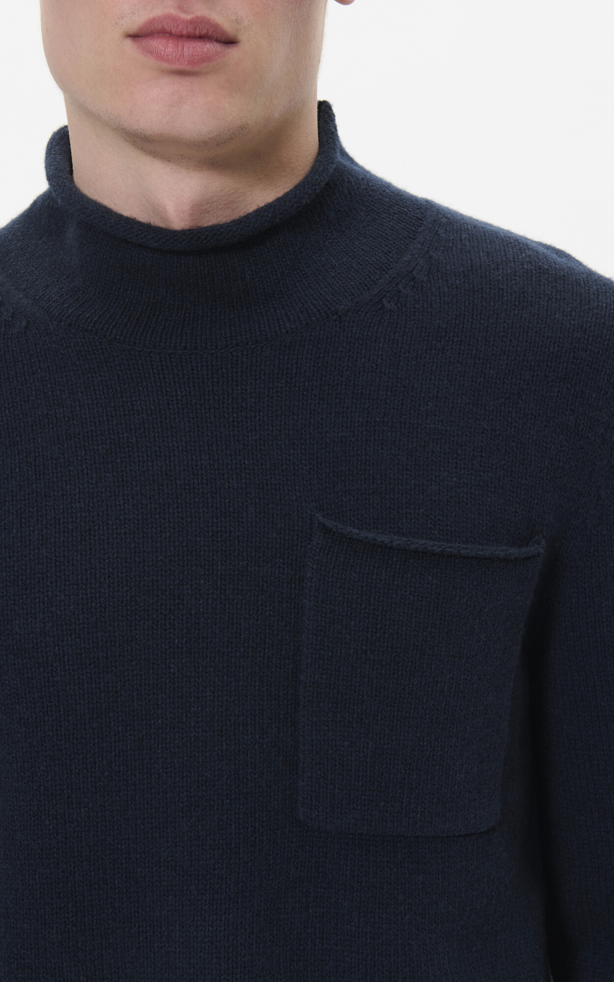 zoom in on Donkerblauw Trui image Donkerblauw Trui image