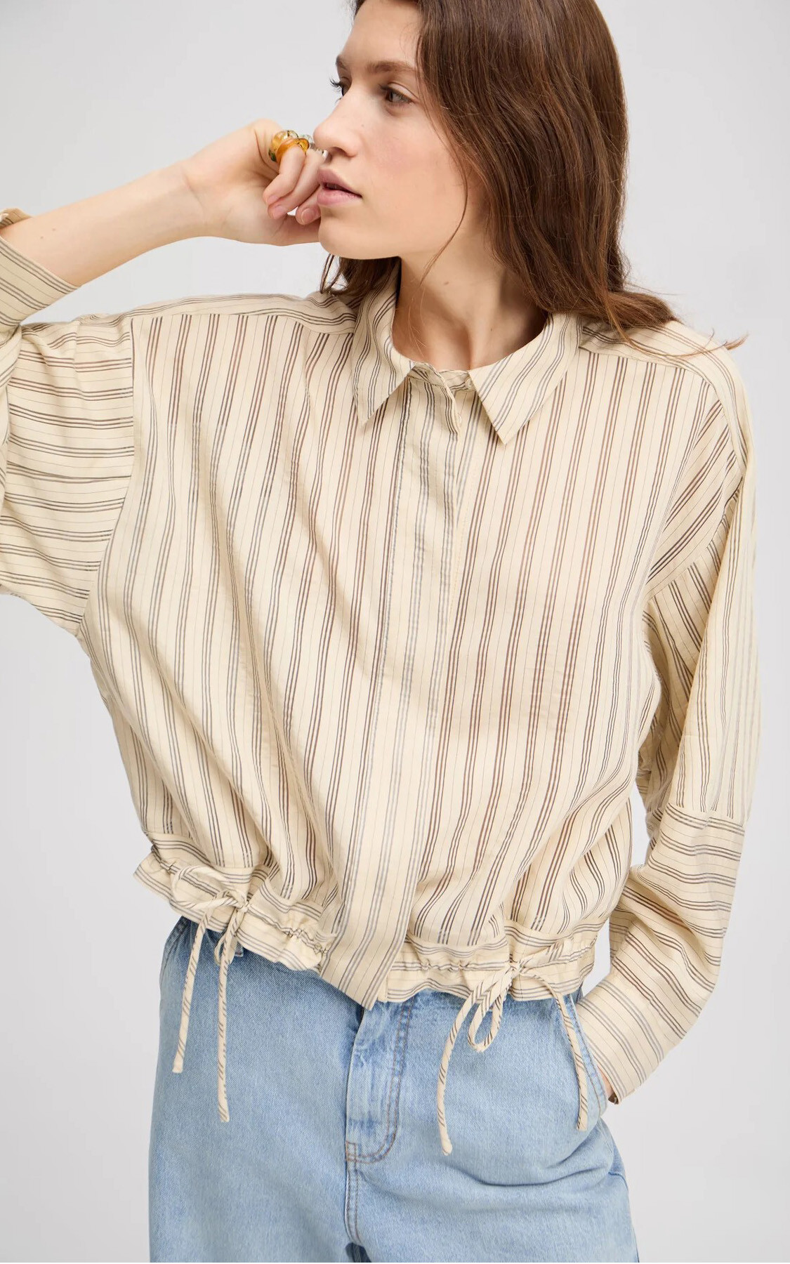 Beige Hemd image