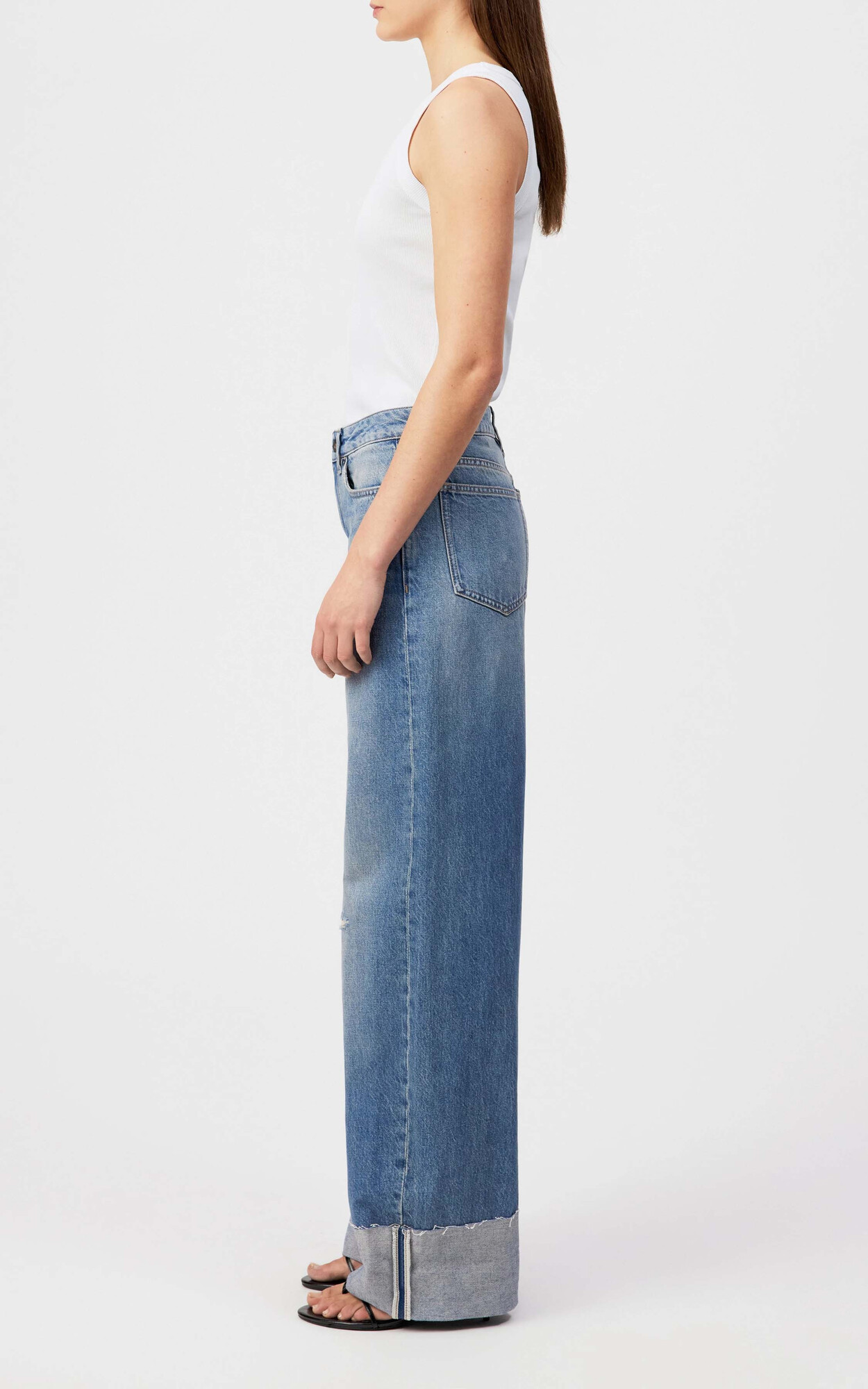 Blauw Jeansbroek image