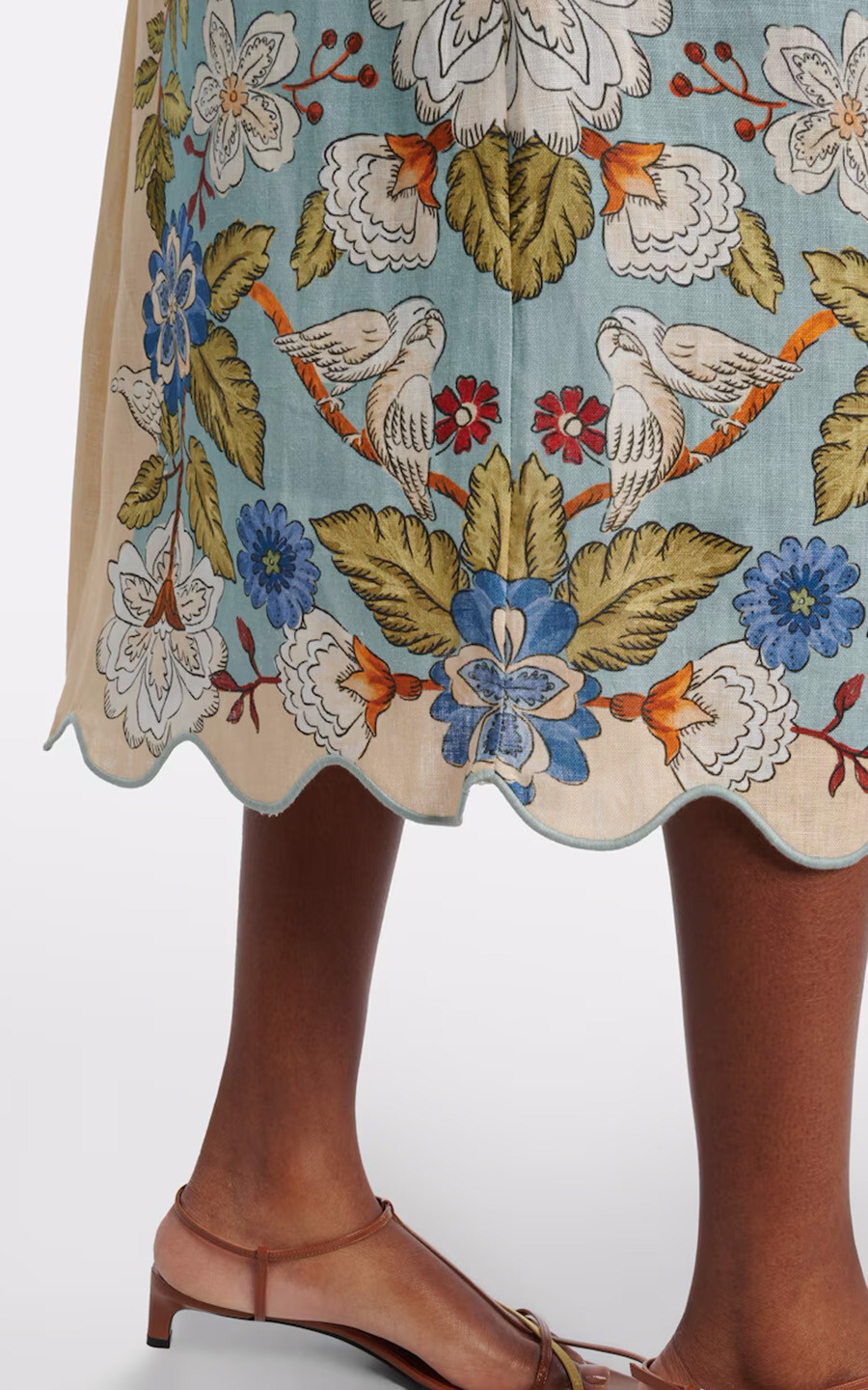 Lichtblauw Rok image