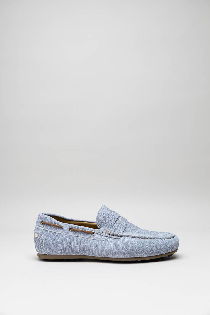 Blauw Mocassin