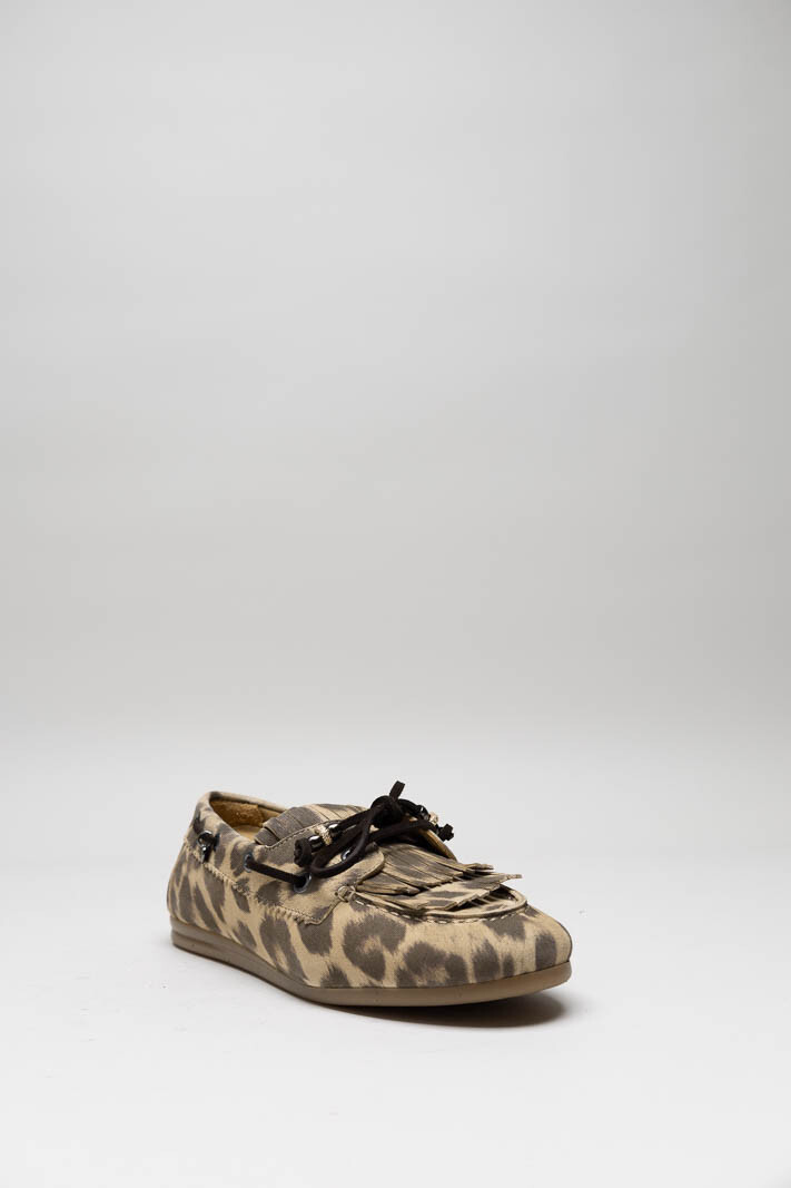 Beige Bootschoen