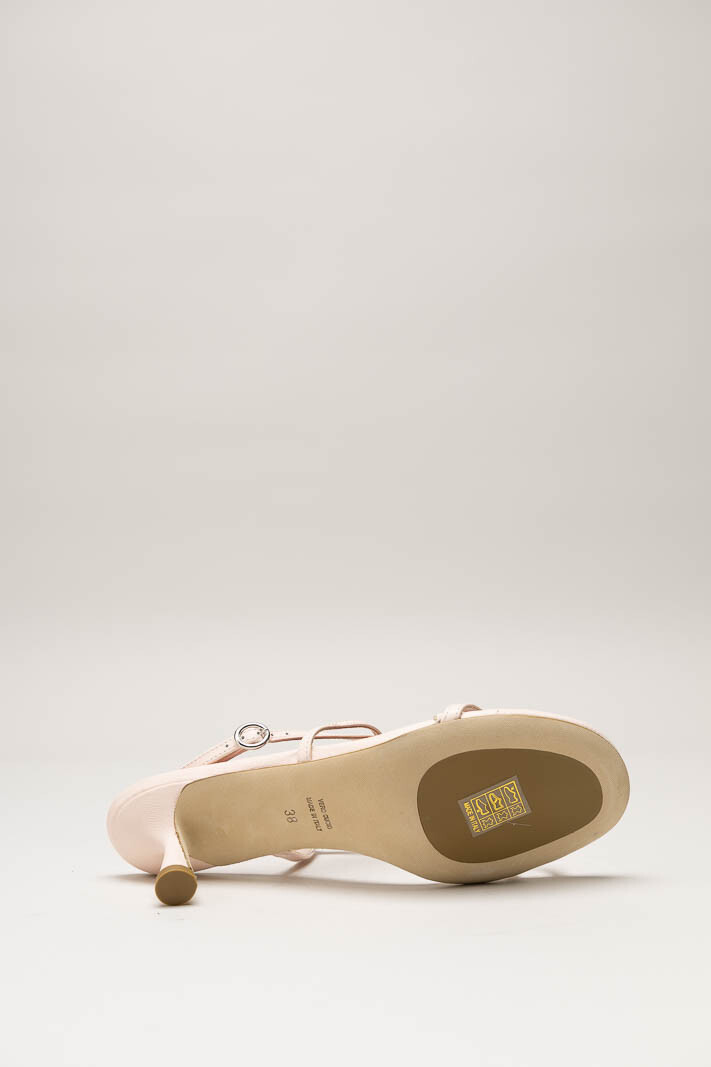 Nude Sandaal hak image