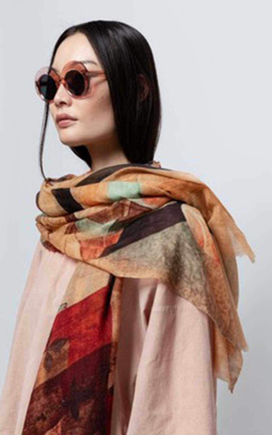 Multi beige Sjaals image
