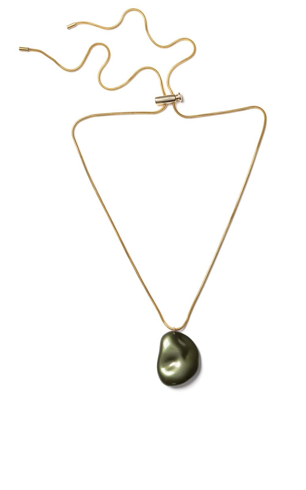Groen Halsketting