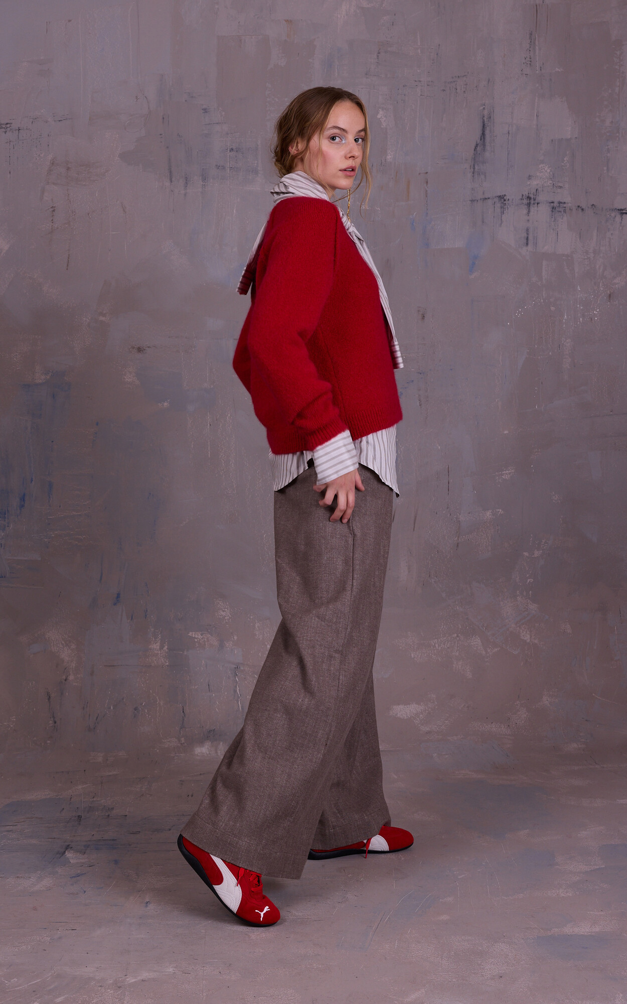 Rood Sweater/trui