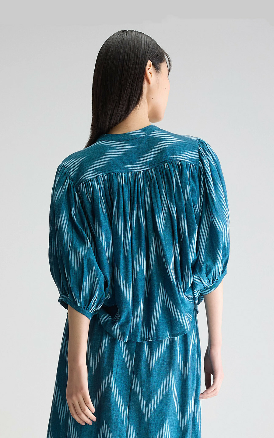 Blauw Blouse