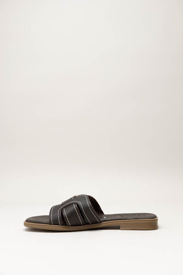 Donkerbruin Slipper image