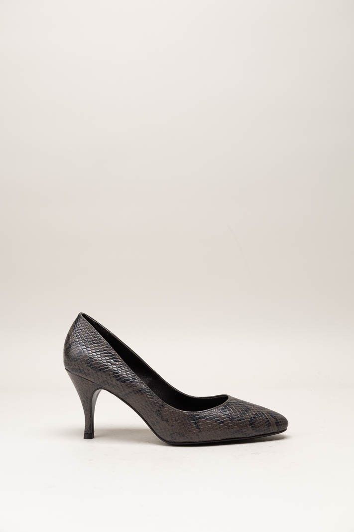 Donkerbruin Pump